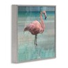 Stupell Industries Layered Flamingo Bird Portrait, 24" x 24" - 3 of 4