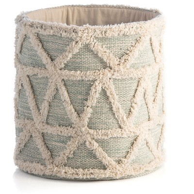Haven Geo Tufted Decorative Basket