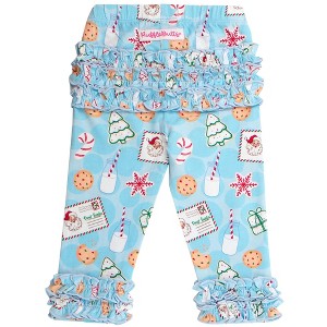 RuffleButts Baby/Toddler Girls Ruffle Leggings with Signature Rear Ruffles - 1 of 2
