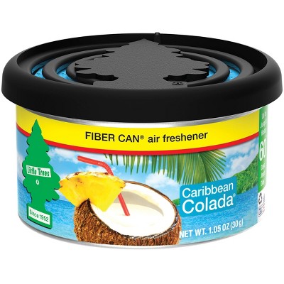 Little Trees Caribbean Colada Fiber Can Air Freshener