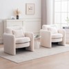 Aukfa Accent Chairs, Oversized Armchair, Mid Century Modern Reading Chair, Ergonomic Comfy Sofa Chair for Office, Apartment Office, Apartment - 3 of 4