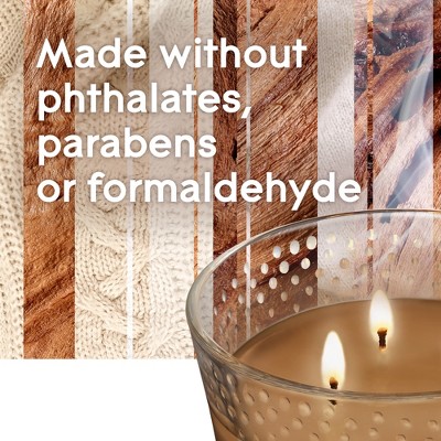 Comforting Cashmere Woods Brown Scented Jar Candle 6.8 oz