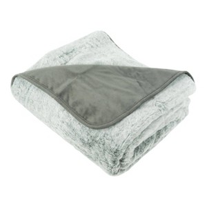 Arlee Home & Pet Waterproof Soft Plush Reversible Furniture Protector Dog and Cat Blanket - 60" x 70" - Gray - 1 of 4
