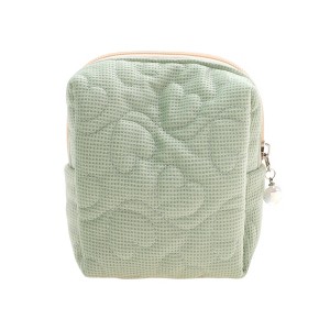 Unique Bargains Heart Pattern Makeup Bag 1 Pc - 1 of 4