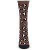 Memoi Women's Leopard Super Soft Cozy Crew Socks - 2 of 4