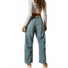 Women's Paint Drip Barrel Jean - BiBi - 2 of 4