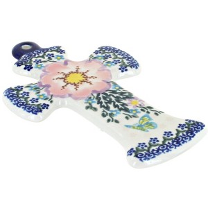 Blue Rose Polish Pottery 47 Vena Cross - 1 of 1