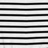 black and white stripes