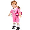 Dress Along Dolly Soccer Uniform Outfit for American Girl Doll - 4 of 4