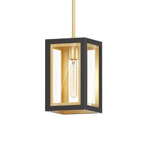 Maxim Lighting Neoclass 1 - Light Pendant in  Black/Gold - 1 of 3