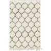 Unique Loom    Hygge Shag Trellis Area Rug - 2 of 4