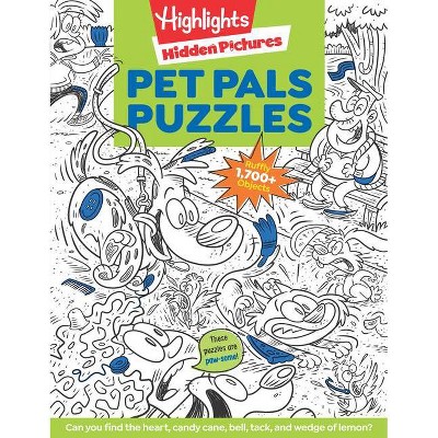 Pet Pals Puzzles - (Highlights Hidden Pictures) (Paperback)