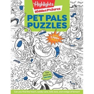 Pet Pals Puzzles - (Highlights Hidden Pictures) (Paperback) - 1 of 1