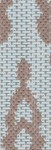 beige dk beige/aqua weft