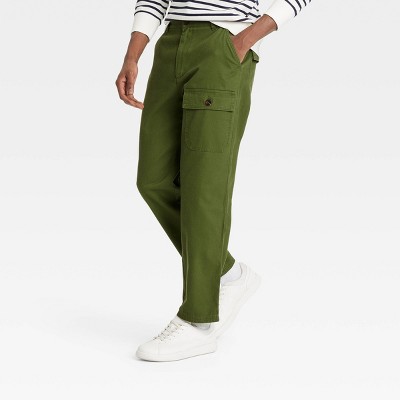 Houston White Adult Relaxed Cargo Pants - Green