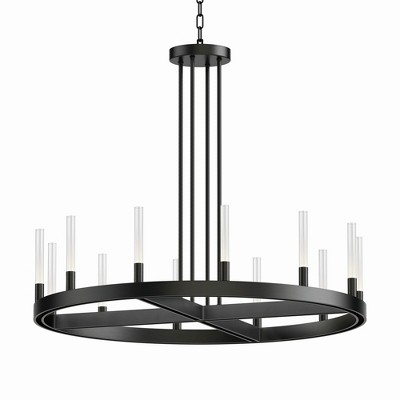 Maxim Lighting Ovation 12 - Light Chandelier in  Black