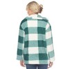 Women's Plaid Shacket -White Mark - 3 of 4