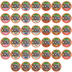Double Donut Decaf Flavored Coffee Pods Variety Pack - 1 of 3