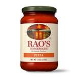 Rao's Homemade Classic Pizza Sauce Premium Quality All Natural Keto Friendly Slow-Simmered - 13oz
