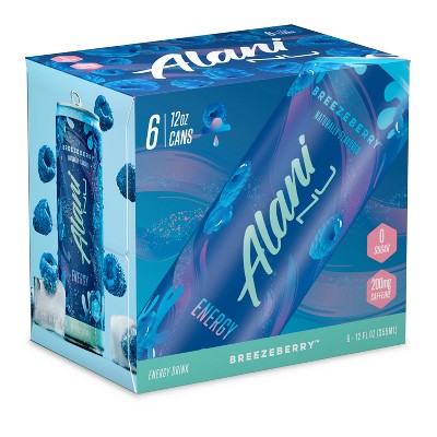 Alani Breezeberry Energy Drink - 6pk/12 fl oz Cans