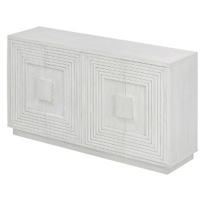 NicBex 4 Door Sideboard Cabinet Vintage Style Buffet Cabinet with Adjustable Shelves for Kitchen,Living Room - 1 of 4