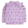 RuffleButts Toddler Girls Ruffle Marshmallow Fleece Pullover - 2 of 2
