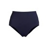 Lands' End Women's Sculpting Suit Chlorine Resistant Targeted Control Retro High Waisted Bikini Swim Bottoms - 3 of 4