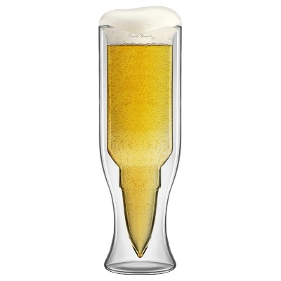 Final Touch Glass Bullet 16 Ounce Beer Glass