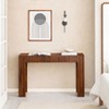 MH London Fritz 30" Solid Wood Console Table with Rectangle Top in Black - 3 of 4