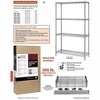 Quantum Storage Systems Convenient Shelving Unit Pack, 4-Tier, 48"W X 24"D X 72"H, 300 Lb. Load Capacity Per Shelf - 3 of 3