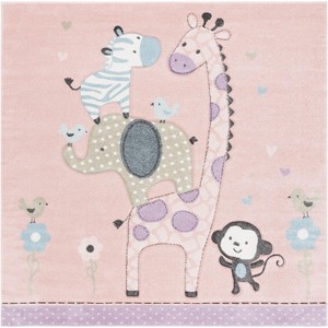 Carousel Kids CRK120 Power Loomed Indoor Rugs - Safavieh Kids - 1 of 4