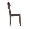 Calhoun Wooden Side Chair Set Dark Brown - Picket House Furnishings: X-Back, Rustic, 2-Piece - 4 of 4