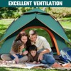 SUGIFT 2-in-1 Multifunctional Instant Pop-Up Camping Tent | 2-4 Person, 3000mm Waterproof - 3 of 4