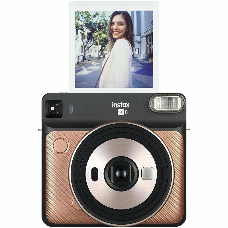 Fujifilm Instax Square SQ6 - Instant Film Camera - Blush Gold, 2 of 5