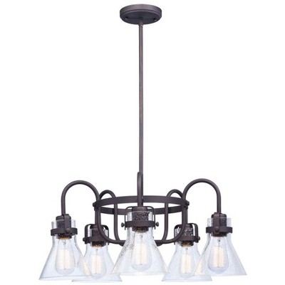 Maxim Lighting Seafarer 5 - Light Chandelier in  Oil Rubbed Bronze