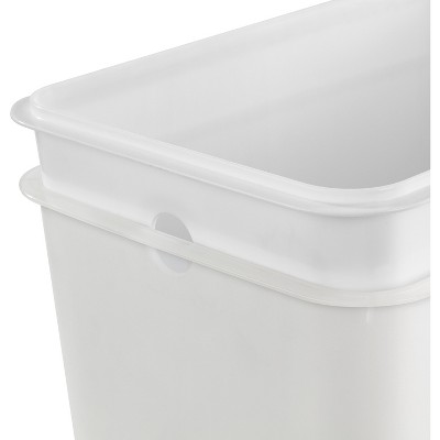 2.7gal Step Trash Can Clear - Brightroom&#8482;_3