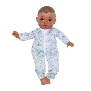 Perfectly Cute 14" Baby Doll - Dark Brown Hair, Dark Brown Eyes - 1 of 4