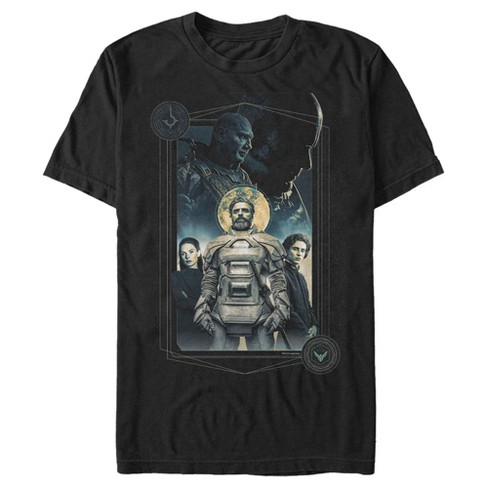 Men's Dune Atreides Poster T-shirt - Black - 3x Large : Target