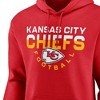 NFL Kansas City Chiefs Men's Long Sleeve Core Big & Tall Fleece Hooded Sweatshirt - 3 of 3