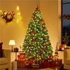 Yaheetech Pre-lit Flocked Artificial Christmas Tree Snow Frosted Christmas Tree - 2 of 4