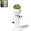Sporting Succulents Potted Plants Pots, Flower Pot For Home Office Desk Decoration (excluding Plants) - 3 of 3