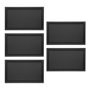 Grand tableau noir magnétique Sunnydaze pour mur avec cadre en pin, craie et gomme - 36" x 24" - 1 of 4