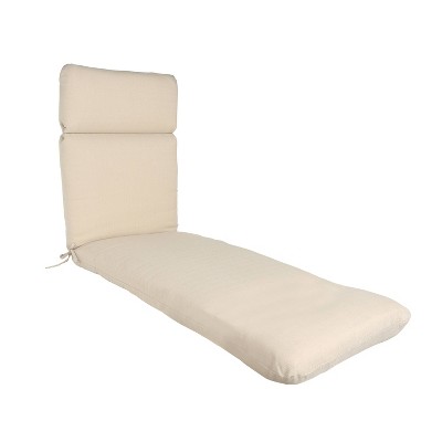 Home Fashions International Outdoor One Piece Chaise Lounge Cushion