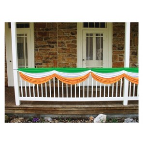 Beistle Irish Fabric Bunting, 5' 10", (1/Pkg) Multicolored - 1 of 1