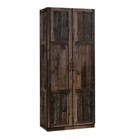 Shop our Wardrobe Storage Cabinet Reclaimed Pine Finish by Sauder, 427070