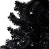 Home Imports Emporium Black Christmas Tree Prelit, Realistic Dusky Artificial Christmas Tree with Lights - 4 of 4