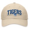NCAA Memphis Tigers Unstructured Washed Cotton Twill Hat - Natural - 2 of 4