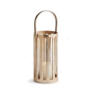 Plum & Post Huxley Hurricane Candle Holder Short - 1 of 3