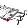 Tow Tuff TTF-2762ACBR Heavy Duty 2-in-1 Aluminum Adjustable Automotive Cargo Luggage Carrier with Bike Hitch Rack, 500 Pound Load Capacity - 2 of 4