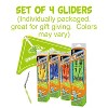 Flight Line Glider 4pk, Multicolor Paragliders with 100ft Flight for Kids 3+ - 2 of 4
